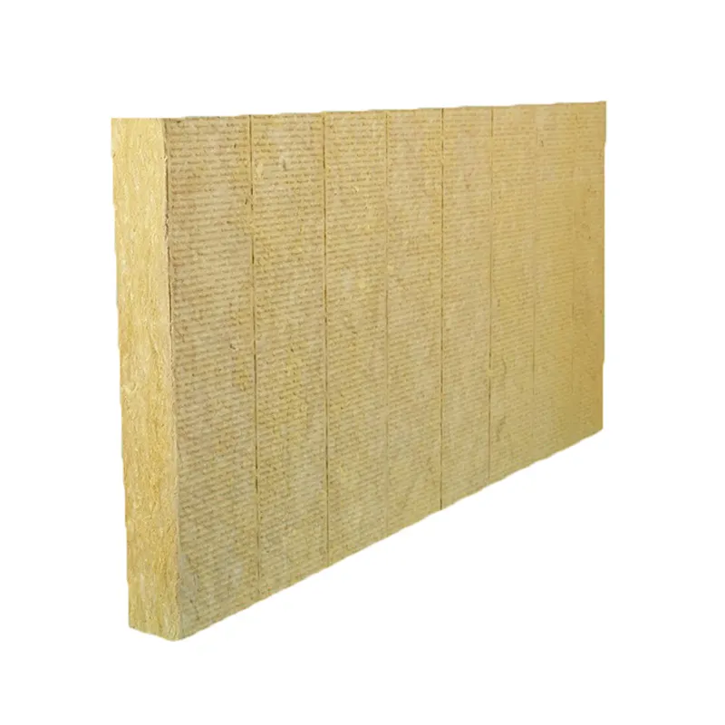 Pannello isolante impermeabile insonorizzato della parete del pannello isolante della lana di roccia per la costruzione di edifici