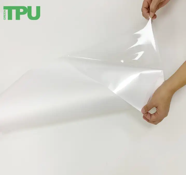 Film adhésif Tpu lavable à haute élasticité, 10 pièces, pour le vêtement