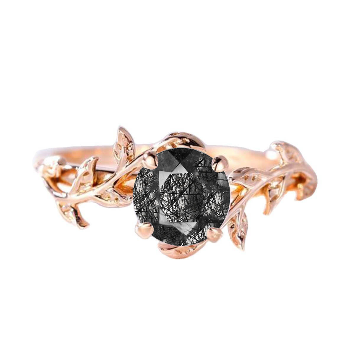 Natural  Black Rutilated