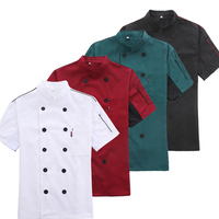 AI-MICH arrière cuisine salopette cuisson Restaurant chef costume salon de thé serveur vêtements de travail manches longues plat héraut blouse en gros