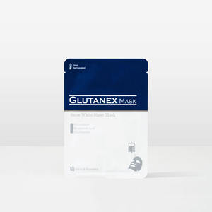 Masque en tissu de coton Glutanex, tendance K-beauty, soin hebdomadaire, barrière protectrice, relaxant, sans parfum, essence revitalisante au collagène - Product Image 4