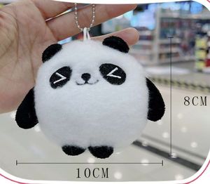 Wholesale Kawaii Cartoon Panda <b>Plush</b> Light Keychain Soft Stuffed Animal Eco-Friendly Durable Girls Bag Charm Cute Design - Product Image 2