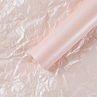 Fourniture exclusive transfrontalière emballage cadeau de fleurs papier de soie rose