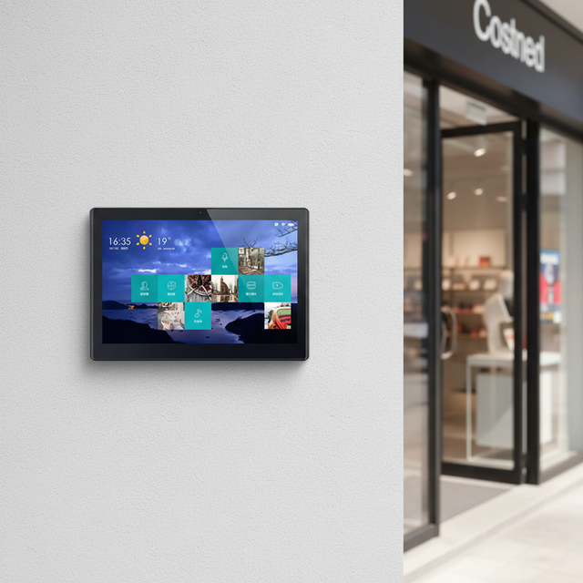 Wall Mount 8inch Android Tablet Pc Touch Screen Rockchip Quad Octa Core 4G 8GB 128GB RJ45 Wi-Fi POE NFC Digital Signage Business