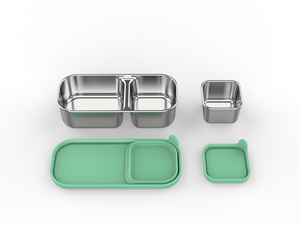 Thép không gỉ New Snack hộp leakproof Hộp Ăn Trưa cấp thực phẩm Bento container <span class=keywords><strong>2025</strong></span> - Product Image 6