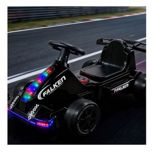 Voiture à pédales musicale LED avec mode d'apprentissage, assistance au pédalage, rouge, 6V4Ah, structure offrant une conduite équilibrée et sûre - Product Image 2