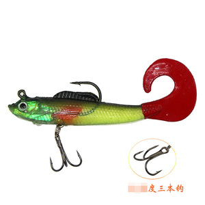 เหยื่อตกปลาแบบนุ่ม รุ่น Northern Expedition Curly Tail ขนาด 10 ซม. น้ำหนัก 9.5 กรัม สำหรับตกปลาเบสในน้ำกลาง - Product Image 4