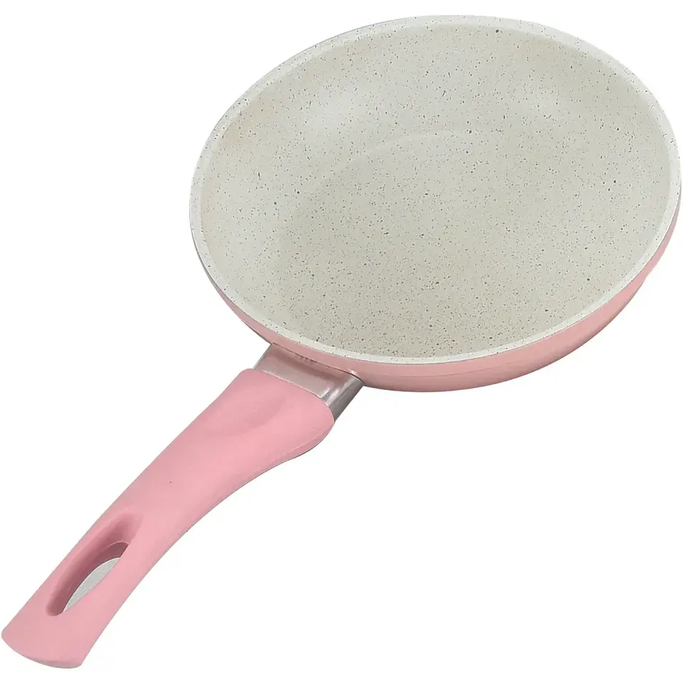 Nonstick Aluminum Handle Cookware Frying Pan for Gas Induction Cookers