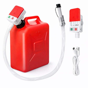 <span class=keywords><strong>Pompe</strong></span> de transfert de carburant pour bidons, 3,8 GPM, alimentée par batterie / buse à arrêt automatique, double alimentation AA ou USB-C - Product Image 6