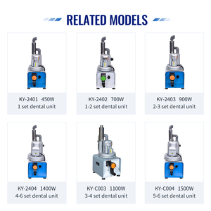 치과 건조 흡입 실험실 청소기 강력한 흡입 공급 2 의자 타액 이젝터 진공 펌프 기계 치과 흡입 장치 - Product Image 6