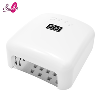 Nouvelle Arrivée 2026 Lampe à LED UV Professionnelle de Haute Qualité avec Perles LED en Cristal, Séchoir à Ongles à Polymérisation Rapide avec Base Métallique