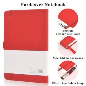 Promotion Low MOQ Wholesale A5 A6 A7 Customize Macaron Blank Ruled Hardcover Colored White Hardcover Notebook With Custom Logo - Product Image 3
