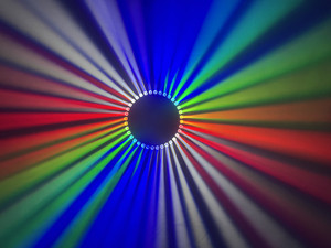 1m LED RGBW vòng tròn DMX vòng hiệu ứng ánh sáng với máy nâng sàn nhảy sân khấu chùm thanh ánh sáng đầy màu sắc cho sàn nhảy - Product Image 6