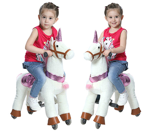 新しいデザインのロバかわいい動物大人の馬のおもちゃの機械的な馬の乗り物 - Product Image 4