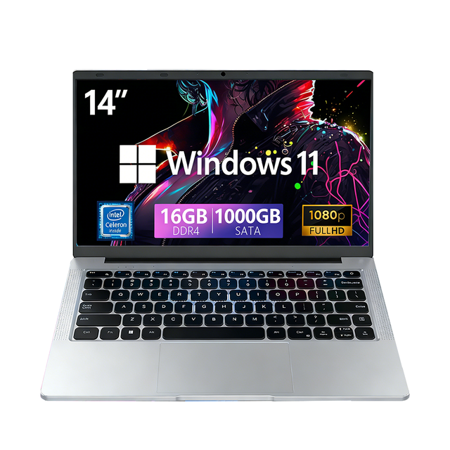 DIXIANG 14 Inch Win11 Pro  Portatil Cheapest Laptop 14inch N5095 8GB DDR4 Laptop Computer Notebook for Business Office Education