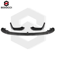 Lèvre avant en fibre de carbone sèche de style MP pour BMW F80 F82 F83 M3 M4 Lèvre de diffuseur de becquet inférieur Nouveau pare-chocs avant de haute qualité