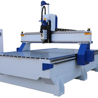 Haute qualité 1325 broche de refroidissement par air bois cnc sculpture routeur leadshine moteur machine exportation 4x8 bois