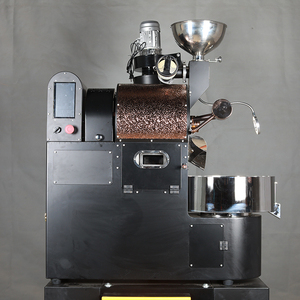 Machine à torréfier le café commerciale WS-2 2kg 220V, corps en acier inoxydable à double tambour, prise en charge <span class=keywords><strong>de</strong></span> l'enregistrement des données artisanales - Product Image 2