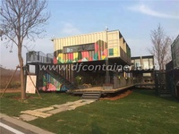 Conteneur de chantier portable, de 10, 20 ou 40 pieds, fait à la main, usage de maison et de construction