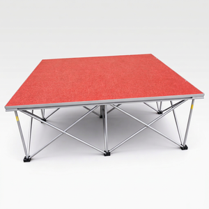 Escenarios Portátiles Ligeros RK, Escenario Móvil con Patas Plegables de Aluminio para Desfiles de Moda - Product Image 1
