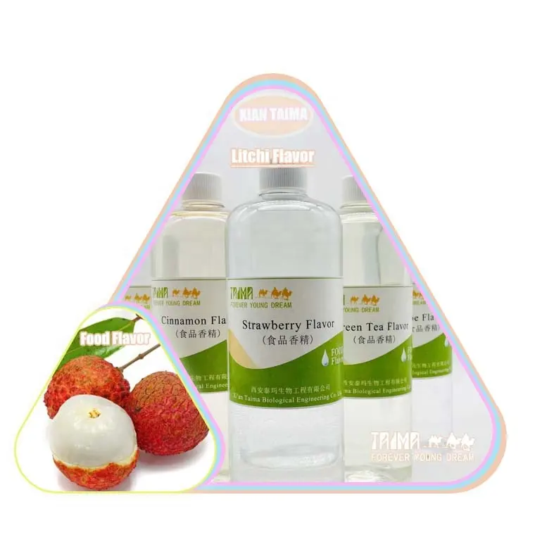 Concentré de saveur de litchi de qualité alimentaire Parfum alimentaire de litchi