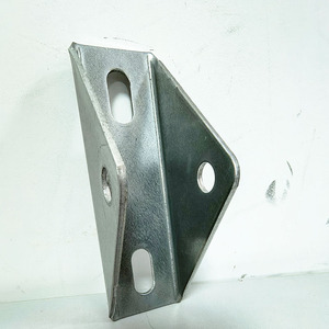 <span class=keywords><strong>Fengchen</strong></span> für Projektorhalterung Kohlenstoffstahl Photovoltaik-Halterung Pfostenbasis Dreieckverbinder - Product Image 2