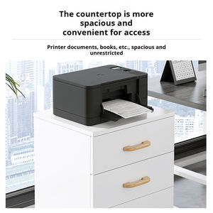 Mueble Modular de Acero Inoxidable <span class=keywords><strong>con</strong></span> Diseño Moderno, Extensible, <span class=keywords><strong>con</strong></span> Cerradura, <span class=keywords><strong>para</strong></span> Almacenamiento de Archivos, <span class=keywords><strong>para</strong></span> Oficina en Casa - Product Image 4