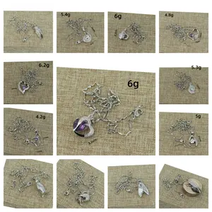 Wholesale Love Pendant Necklace Cubic Zircon Crystal Jewelry Gift Necklaces For Women