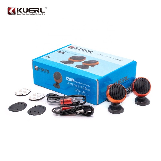 Factory Hot Model 1.5 Inch Silk Dome Car Tweeter Good Sound Supper Car Tweeter Speaker