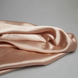 100% poliéster cristal satén tela brillante Oeko Tex 6a grado 100% Mulberry pura seda Charmeuse tela para juego de cama de Bambú - Product Image 2