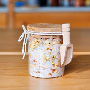 Caliente ODM/OEM baño <span class=keywords><strong>de</strong></span> <span class=keywords><strong>sal</strong></span> del Mar Muerto remoja exfoliante relajante estrés Relie <span class=keywords><strong>sal</strong></span> con <span class=keywords><strong>flor</strong></span> <span class=keywords><strong>de</strong></span> lavanda vegana orgánica - Product Image 3