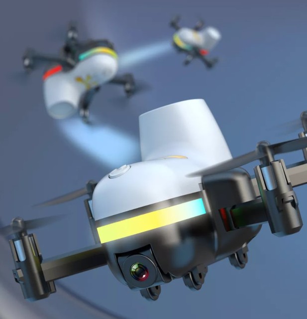 HS108-S Mini Drone With Camera Gift Toys Fly Shoe RC Drone Helicopter Toys Souvenir for Kids