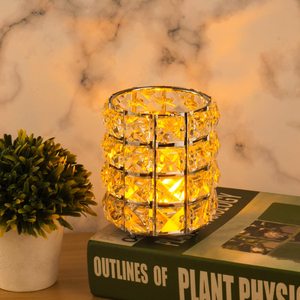 Soporte de cuentas de cristal para brochas de maquillaje, accesorio negro brillante, hecho a mano, peine, pluma, portalápices, papelería, <span class=keywords><strong>escritorio</strong></span> - Product Image 4