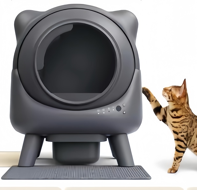 Hot New Automatic Smart Cat Litter Box 50L Safety Anti-Pinch Self Cleaning Easy Clean Odor Control App Control Eco-Friendly Cat