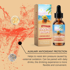 Gouttes bronzantes à <span class=keywords><strong>boire</strong></span> 60 ml pour le visage et le corps, améliorent le teint, éclat naturel, booster de mélanine, supplément buvable, saveur pastèque - Product Image 5