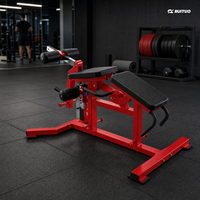 Appareil de musculation professionnel à charge libre pour extensions et curls couché, idéal pour la musculation en salle de sport