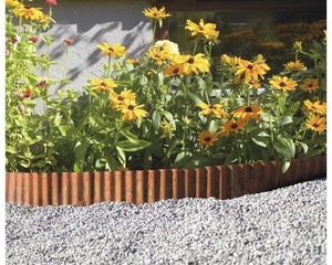 Bord de pelouse en acier <span class=keywords><strong>Corten</strong></span> avec traitement de rouille, prix de vente entier pour décoration de pelouse de jardin - Product Image 4