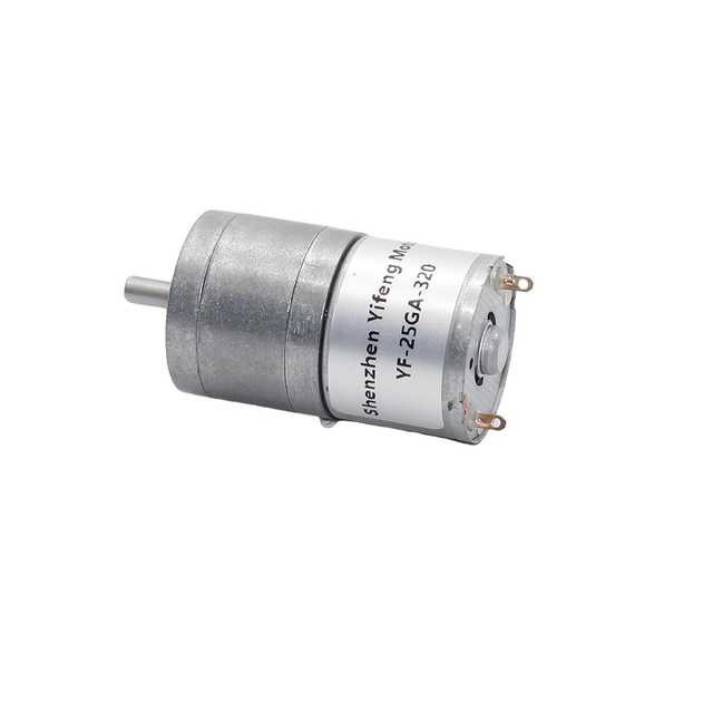 High Torque25mm DC Gear Motor Dc 320 370 385 Brushed Motor with 20mm Gearbox 3v 6v 12v 24v DC Geared Motor for Strongbox