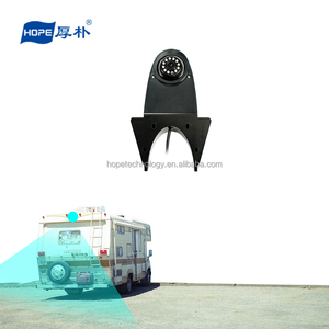 מצלמת רוורס AHD 1080P עמידה למים עם 11 נורות וראיית לילה למשאיות/אוטובוסים וכלי רכב כבדים עם הקלטת DVR - Product Image 2