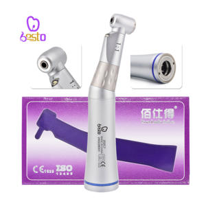 Pieza de Mano Dental 1:1 con LED, Contraángulo con Spray de Agua Interno, Turbina de Baja Velocidad, Equipos Dentales - Product Image 1