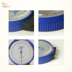 Compteur de courbure mécanique 3T A12 pour lentilles, jauge de flexion pour la mesure des lunettes, couleur bleue, outil pour montures à bordure complète - Product Image 3