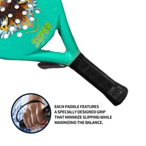 <span class=keywords><strong>Raquette</strong></span> de <span class=keywords><strong>padel</strong></span> portable en fibre de carbone avec diamant 18K, design de type plaque, pour performance de jeu de <span class=keywords><strong>padel</strong></span> professionnel, raquettes de <span class=keywords><strong>padel</strong></span> pour enfants - Product Image 5