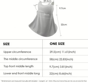 Trend ZC-250901-13 Argyle Pattern All Seasons Sunblock <b>Mask</b> Female Non-trace Three-dimensional Neck UV protection <b>Eye</b> protection - Product Image 4