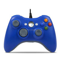 Manette de jeu pour PC pour Xbox360 Manette de jeu filaire Joystick USB avec moteur à vibration pour XBOX 360