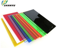 Plaque acrylique colorée résistante aux UV, épaisseur 3 mm, panneau en PMMA, idéal pour les luminaires et les présentoirs de vente au détail