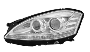 อุปกรณ์ตกแต่งรถยนต์ใหม่ WELIFTRICH โคมไฟหน้ารถยนต์สำหรับ Mercedes-Benz S-Class W221 ปี 2009-2013  OEM 2218201559 2218201659 - Product Image 2