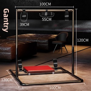 Meubles pour adultes, menottes et chaise de bondage, accessoires de jeu pour couples, JiaYi SM-Gantry - Product Image 5