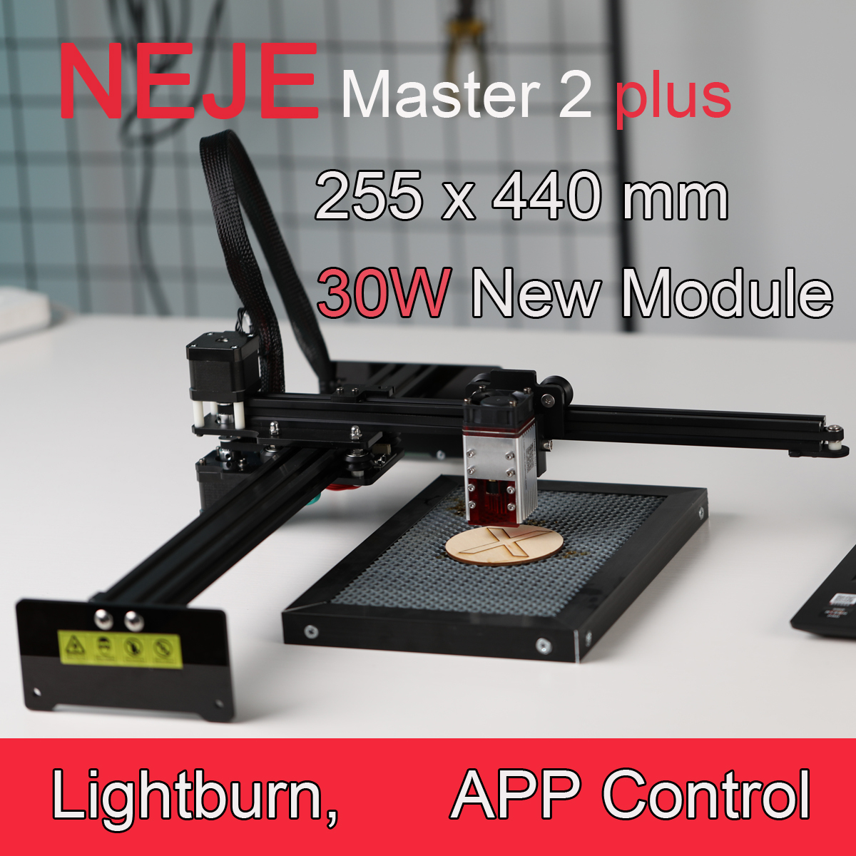 NEJE Master 2S Plus 30W 40W 7W 20W プロフェッショナルレーザー彫刻 