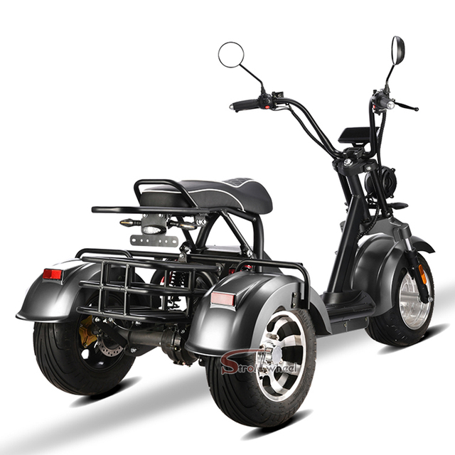 Electric Motorcycles 3 Wheels Electric Motorcycle Battery Adult Motorcycle Electric Citycoco 2000w