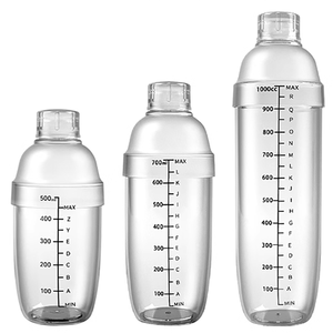 Coctelera manual con bebidas graduadas Juego de licuadora de herramientas de té de burbujas de té de limón casero Taza agitadora - Product Image 2